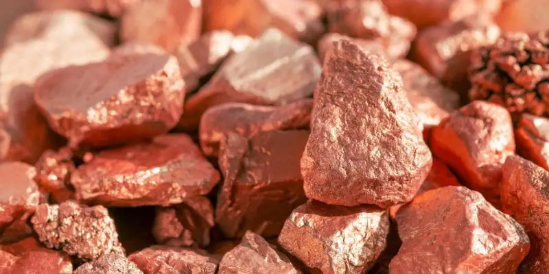 Raw copper, extracted with Crusher Parts for Copper Mines