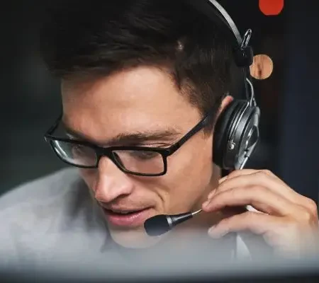 A person provides 24/7 tech support